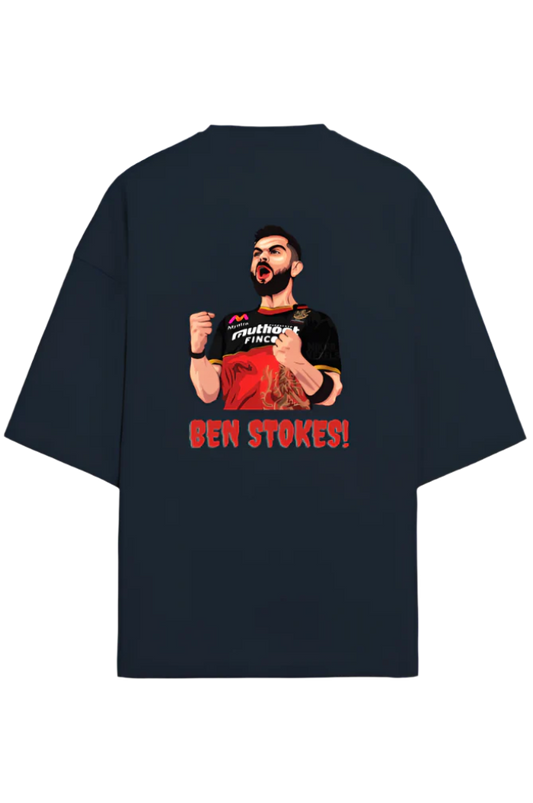 Unisex Oversize Terry T-Shirt_Ben Stokes Meme