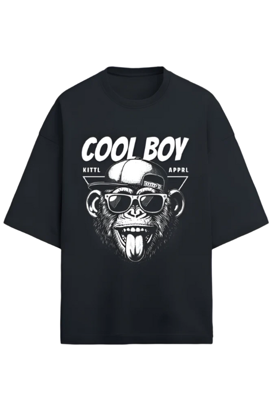 Unisex Oversize Terry T-Shirt_Cool Boy