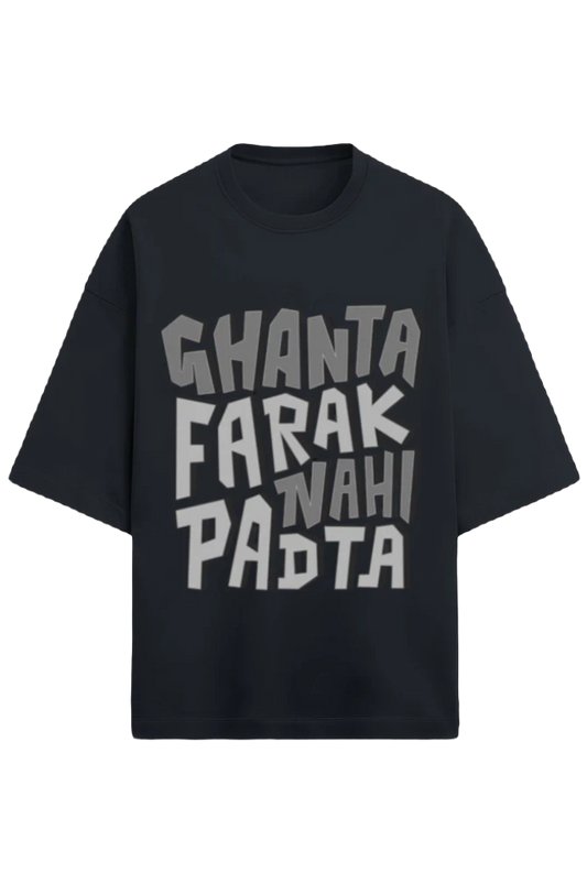 Unisex Oversize Terry T-Shirt_Ghanta_Memes Collection