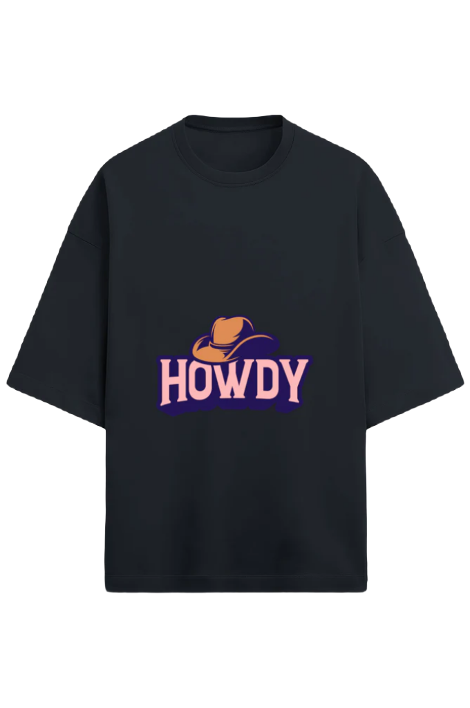 Unisex Oversize Terry T-Shirt_Howdy