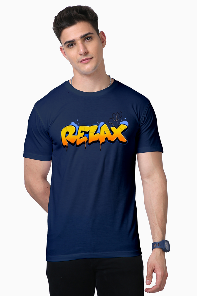 Men's Supima T-Shirts_Relax_Quotes Collection