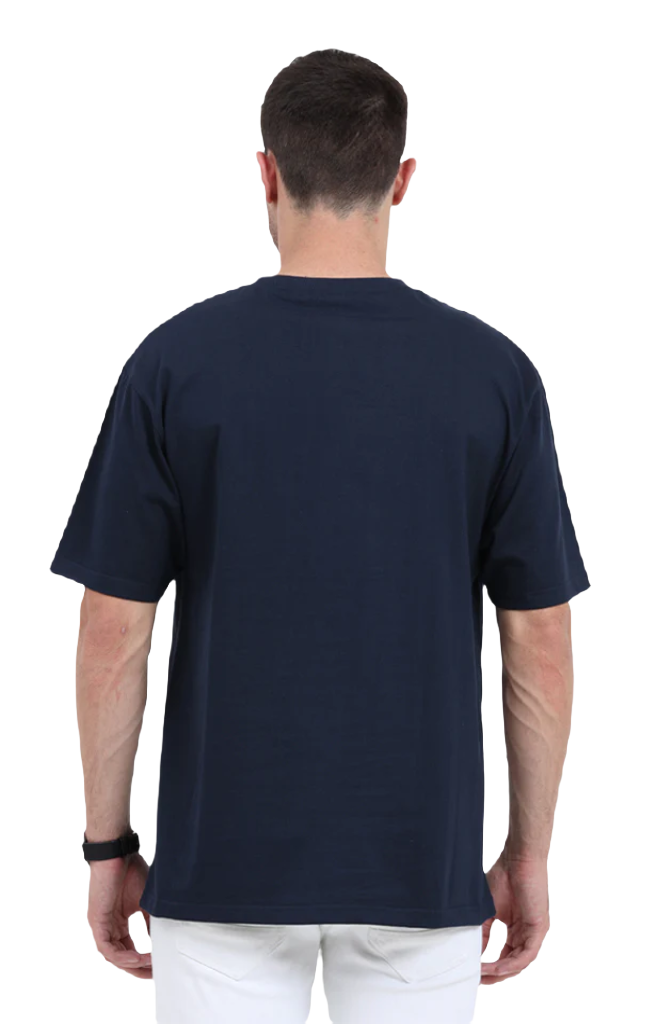 Men's Oversize Half Sleeve T-Shirt_Stay True