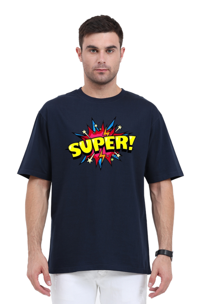 Men's Oversize Half Sleeve T-Shirt_Super