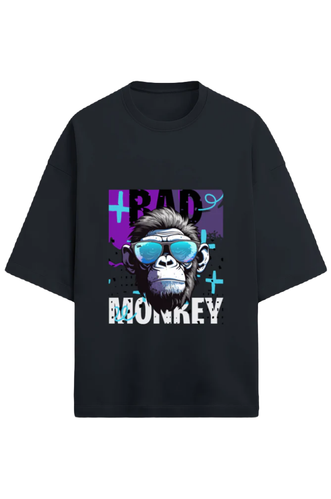 Unisex Oversize Terry T-Shirt_Bad Chimp