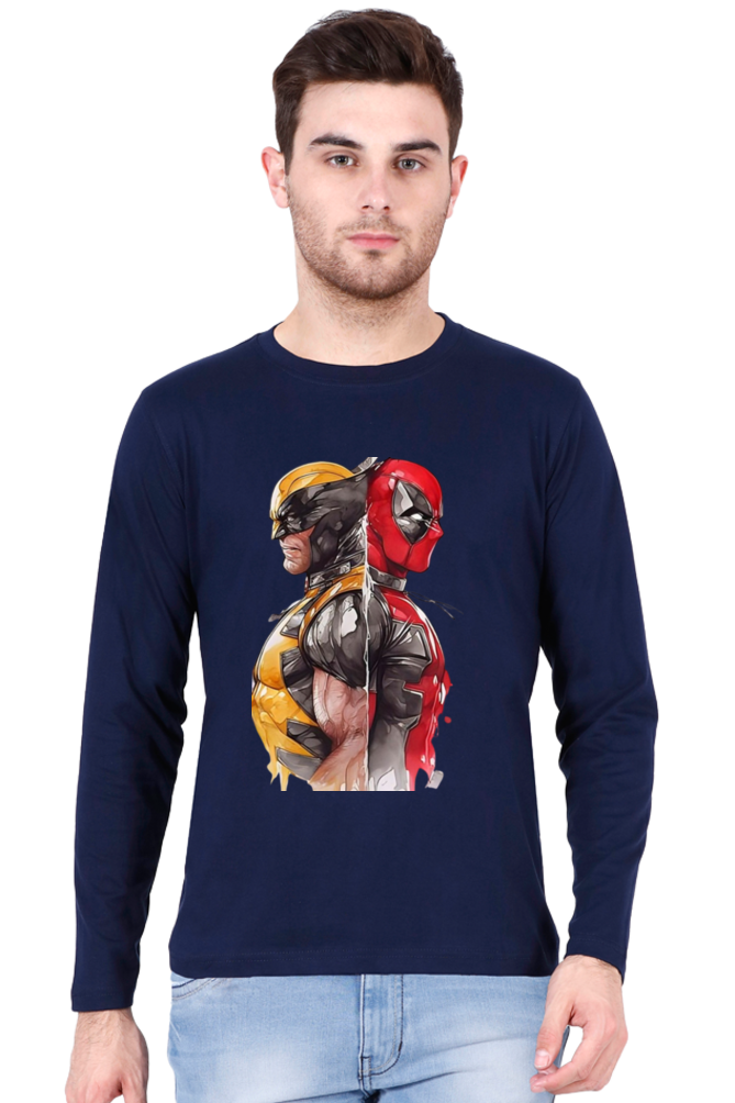 Men's Round Neck Full Sleeve_B2B Wolverine