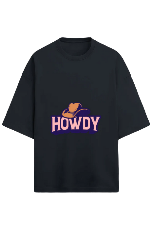 Unisex Oversize Terry T-Shirt_Howdy