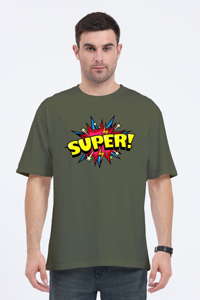 Men's Oversize Half Sleeve T-Shirt_Super