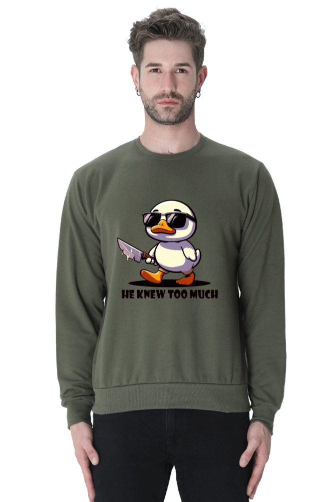 Men's Standard Sweatshirts_Killer Duck