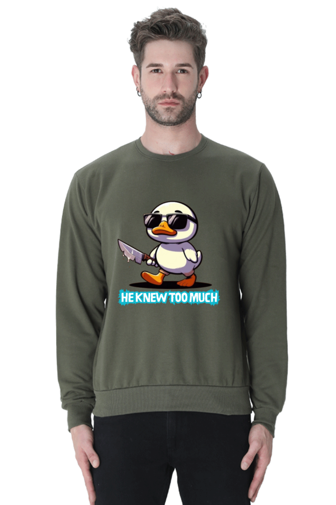 Men's Standard Sweatshirts_Killer Duck