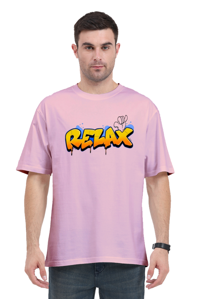 Men's Oversize Half Sleeve T-Shirt_Relax