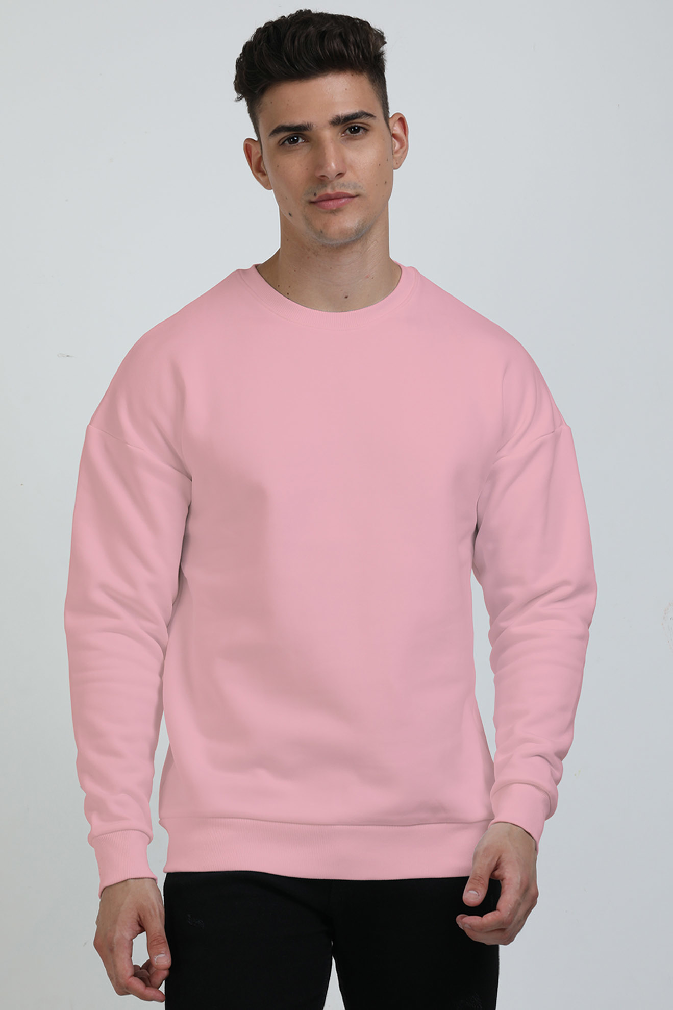 Men's Oversized Sweatshirts_Plains