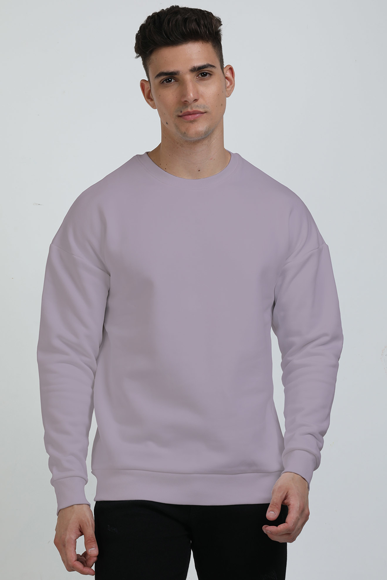 Men's Oversized Sweatshirts_Plains