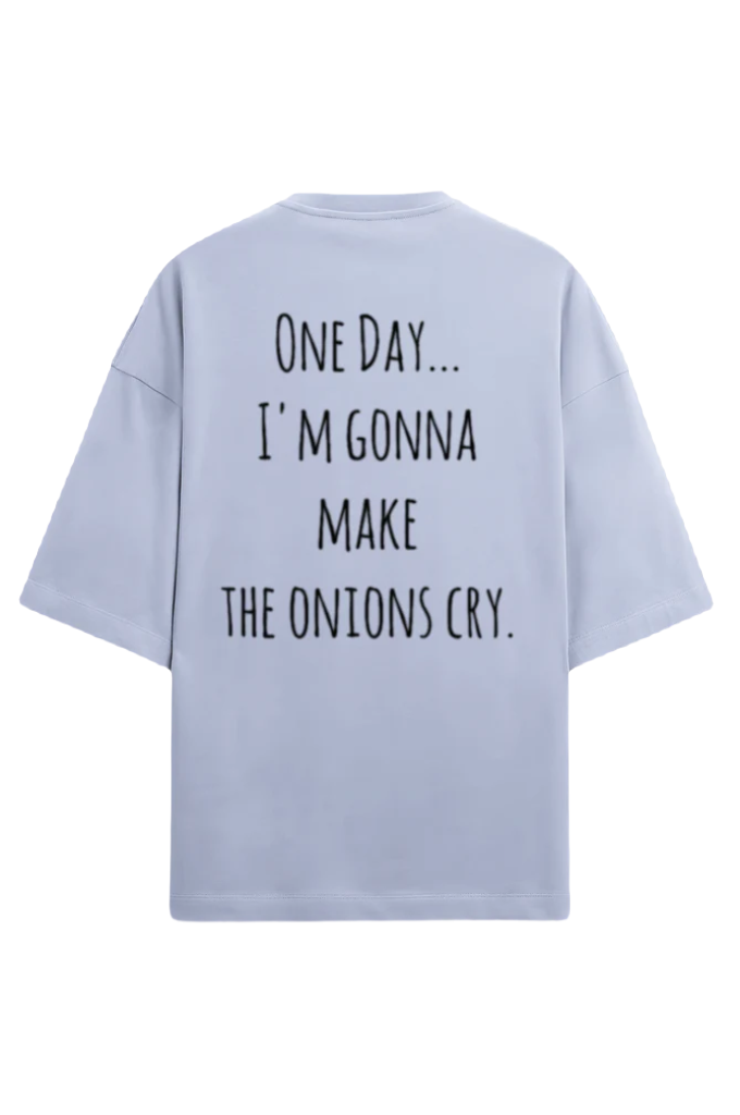 Unisex Oversized Terry T-Shirt_Onions