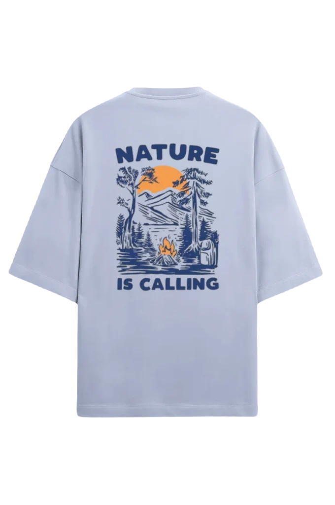 Unisex Oversize Terry T-Shirt_Nature Love