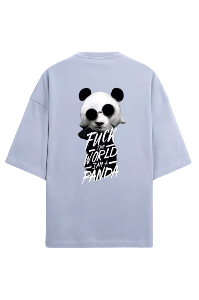 Unisex Terry Oversized T-Shirt_Panda's Life