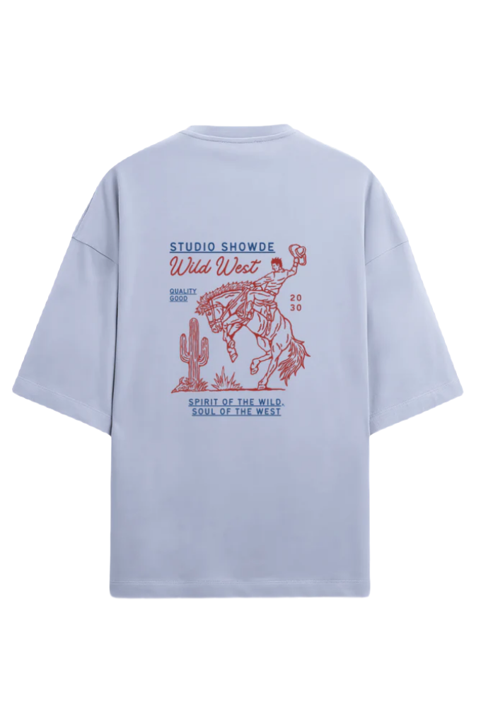 Unisex Oversize Terry T-Shirt_Wild West