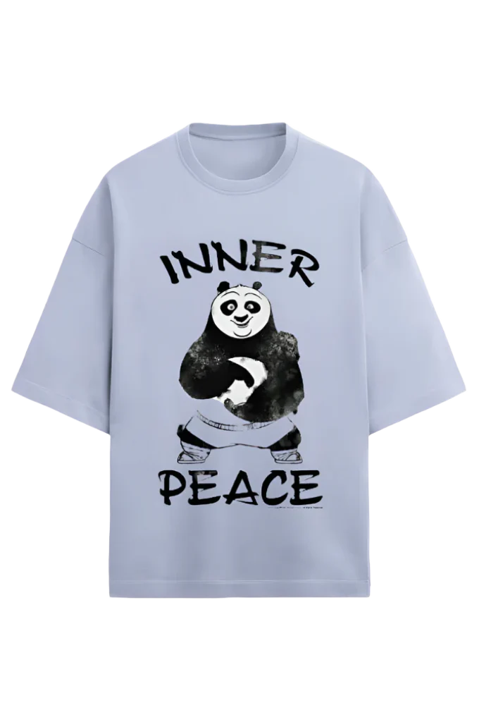 Unisex Terry Oversized T-Shirt_Inner Peace