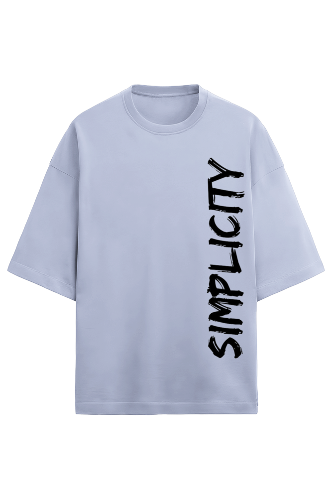 Unisex Oversize Terry T-Shirt_Simplicity