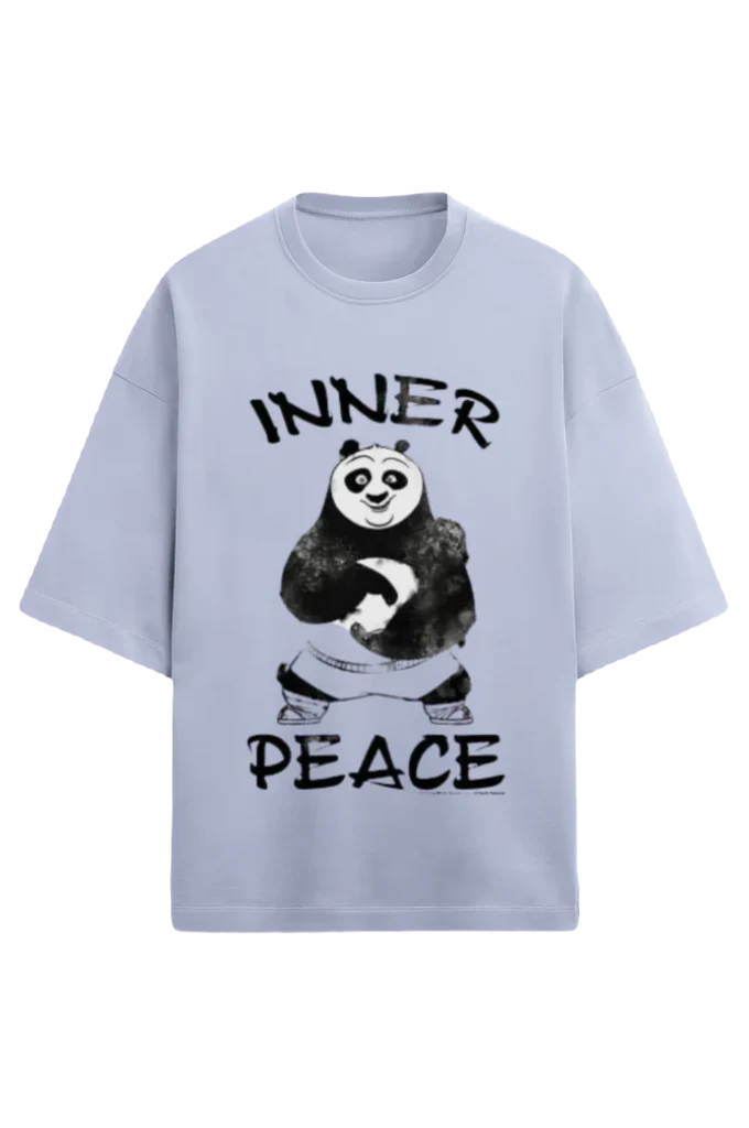 Unisex Terry Oversized T-Shirt_Inner Peace