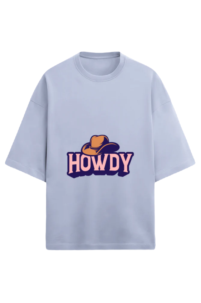 Unisex Oversize Terry T-Shirt_Howdy