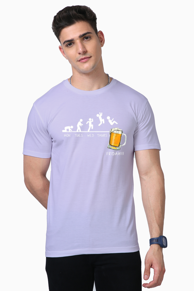 Men's Supima T-Shirts_Week Plan_Humor Collection