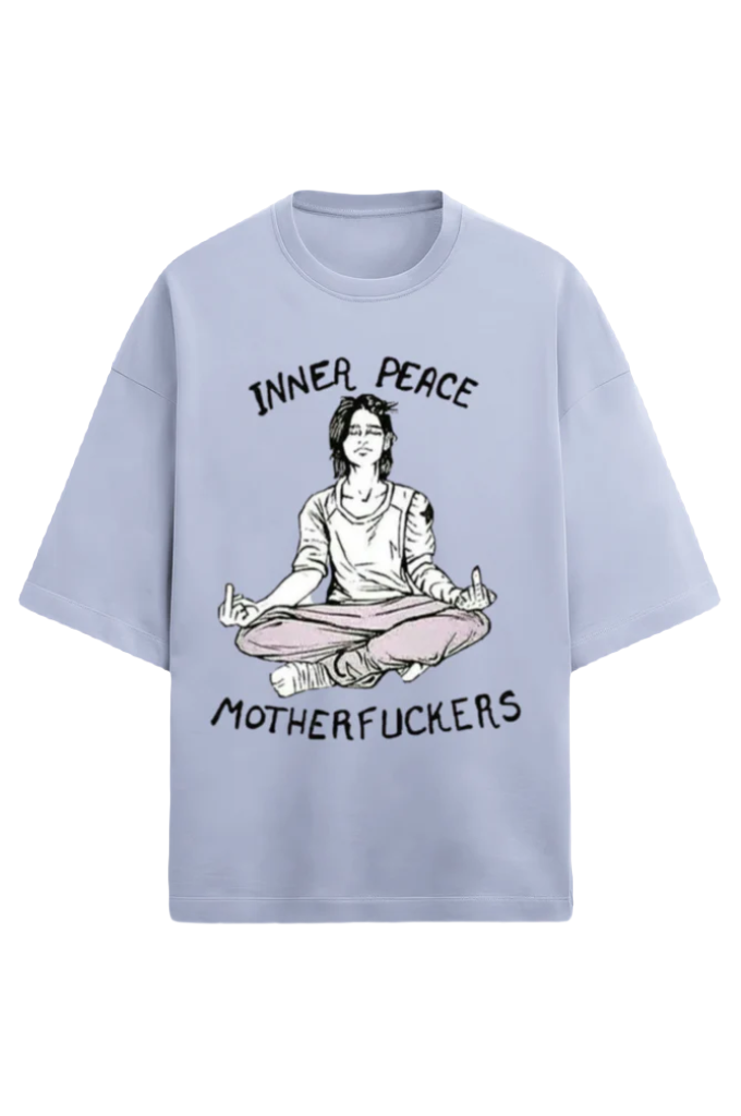 Unisex Terry Oversized T-Shirt_Inner Peace