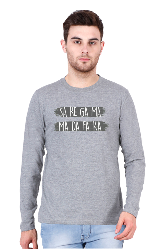 Men's Round Neck Full Sleeve_MADAFAKA