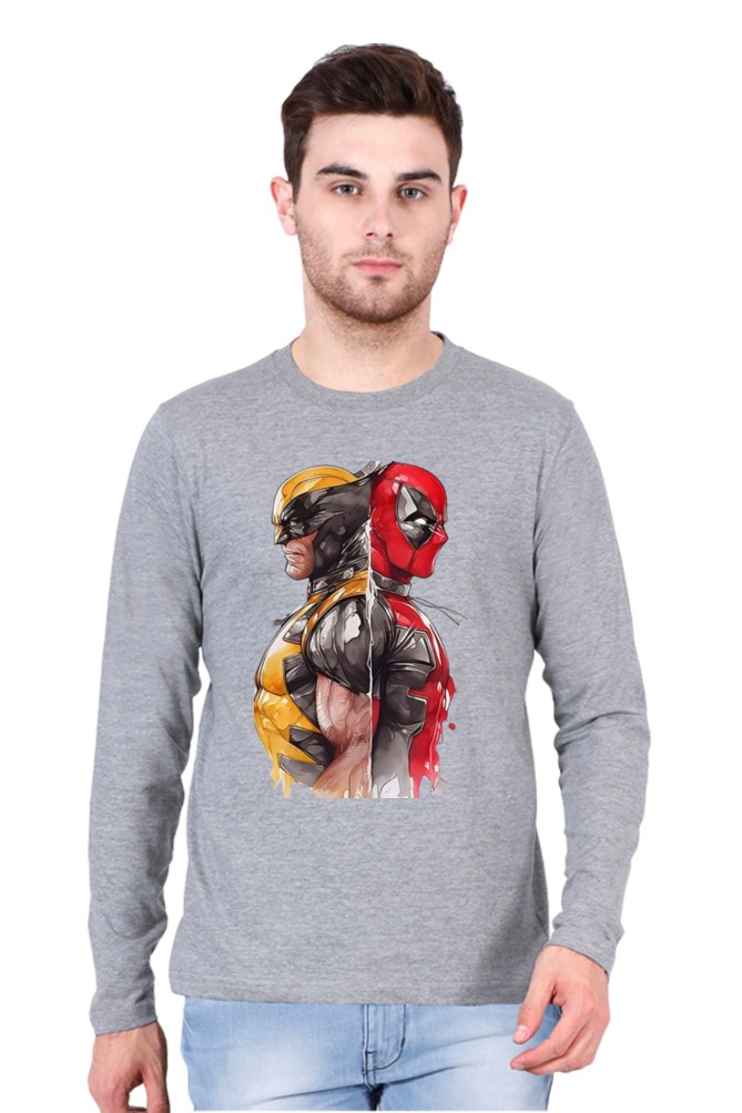 Men's Round Neck Full Sleeve_B2B Wolverine