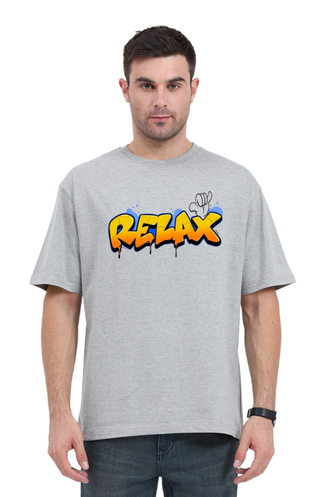 Men's Oversize Half Sleeve T-Shirt_Relax