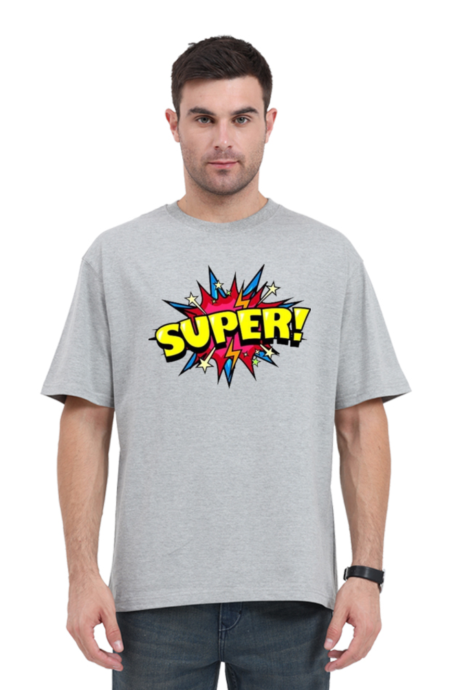 Men's Oversize Half Sleeve T-Shirt_Super