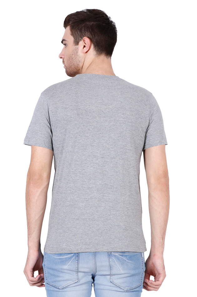 Men's V Neck Half Sleeve T-Shirt_Lowcost