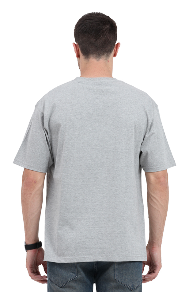 Men's Oversize Half Sleeve T-Shirt_Hiking