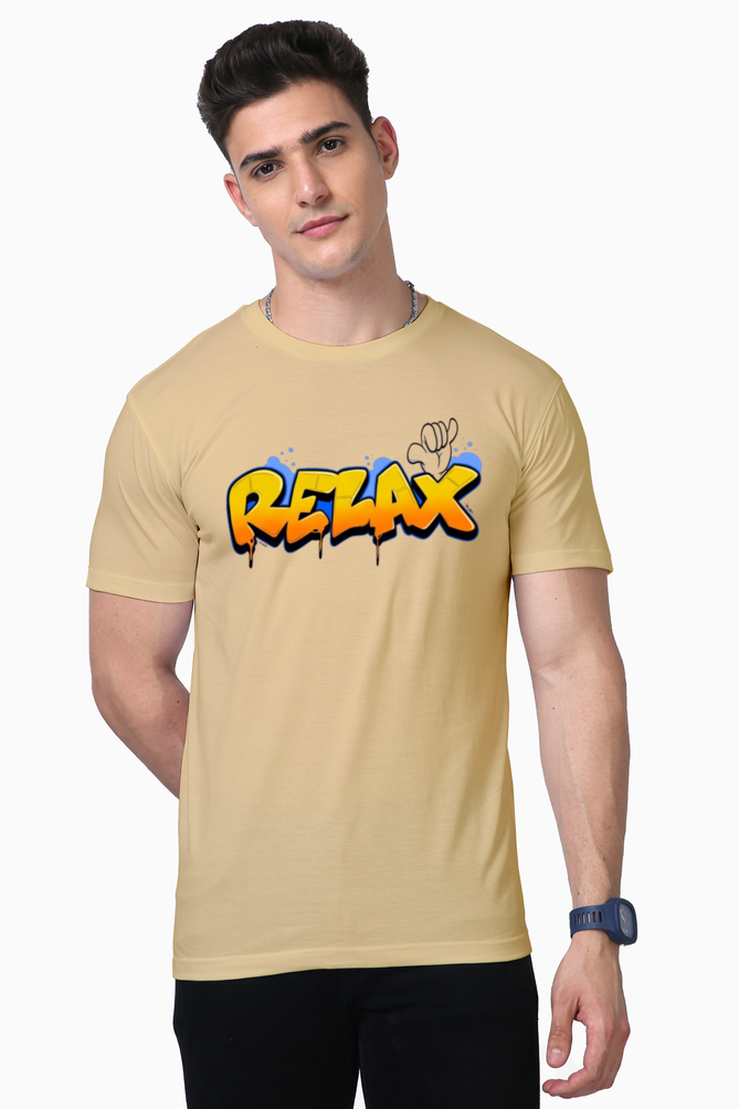 Men's Supima T-Shirts_Relax_Quotes Collection