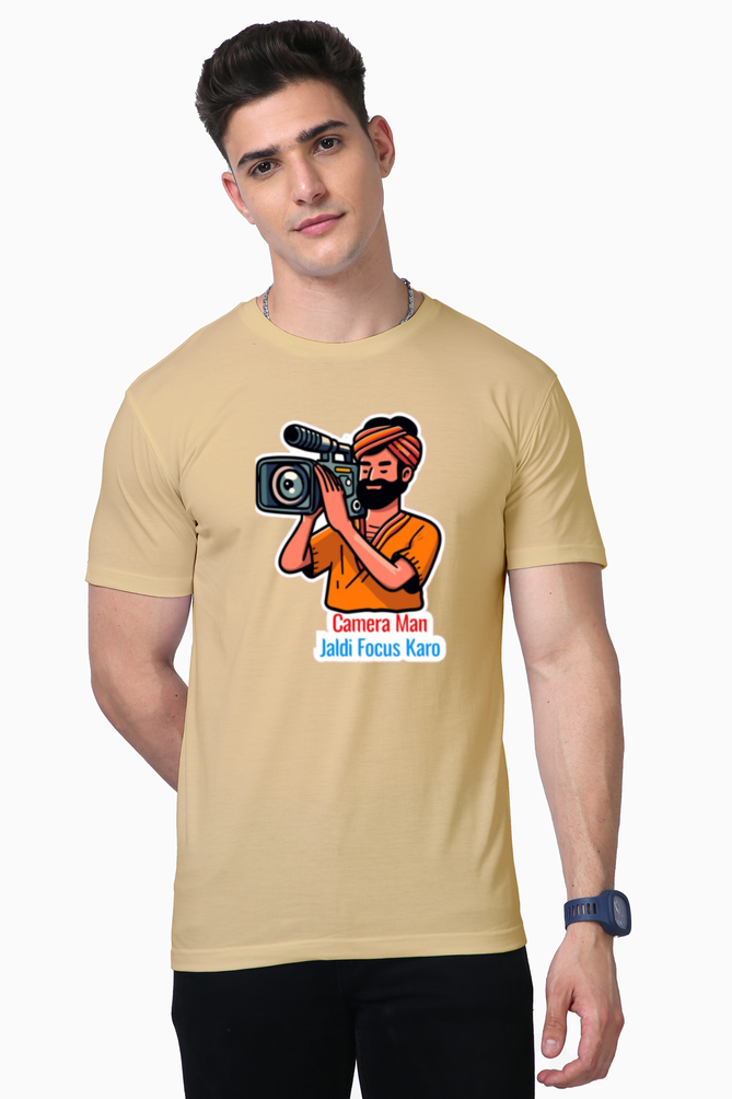 Men's Supima T-Shirts_Cameraman Meme_Viral Memes Collection