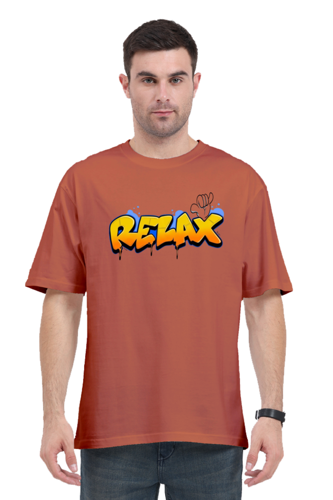 Men's Oversize Half Sleeve T-Shirt_Relax