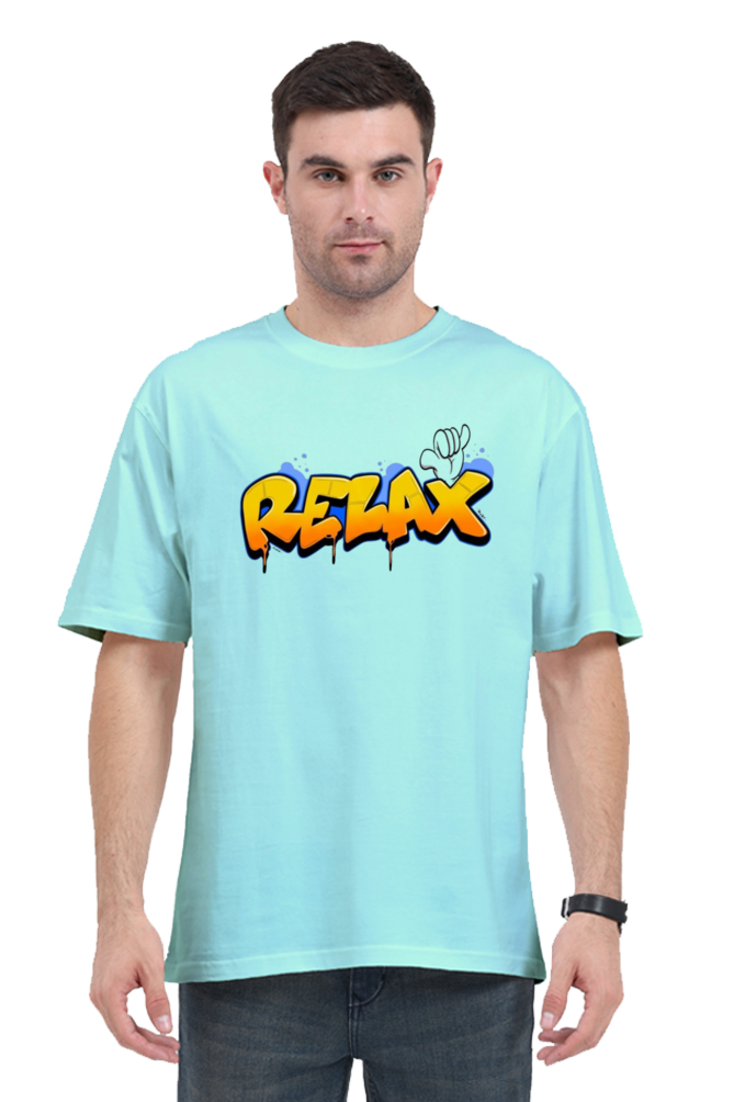 Men's Oversize Half Sleeve T-Shirt_Relax