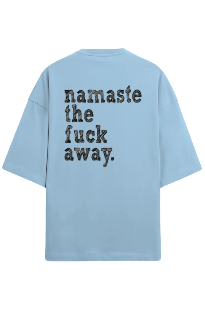 Unisex Oversized Terry T-Shirt_Namaste