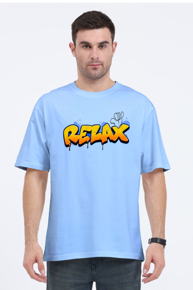 Men's Oversize Half Sleeve T-Shirt_Relax