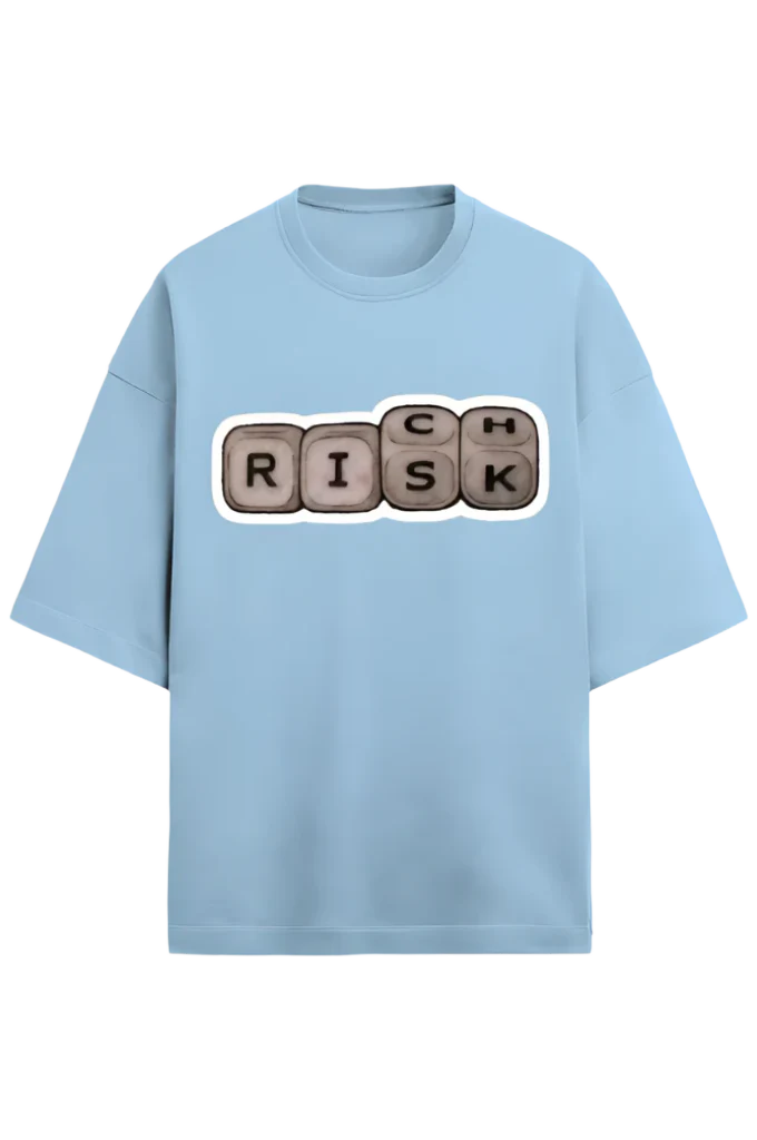 Unisex Terry Oversized T-Shirt_Risk Rich