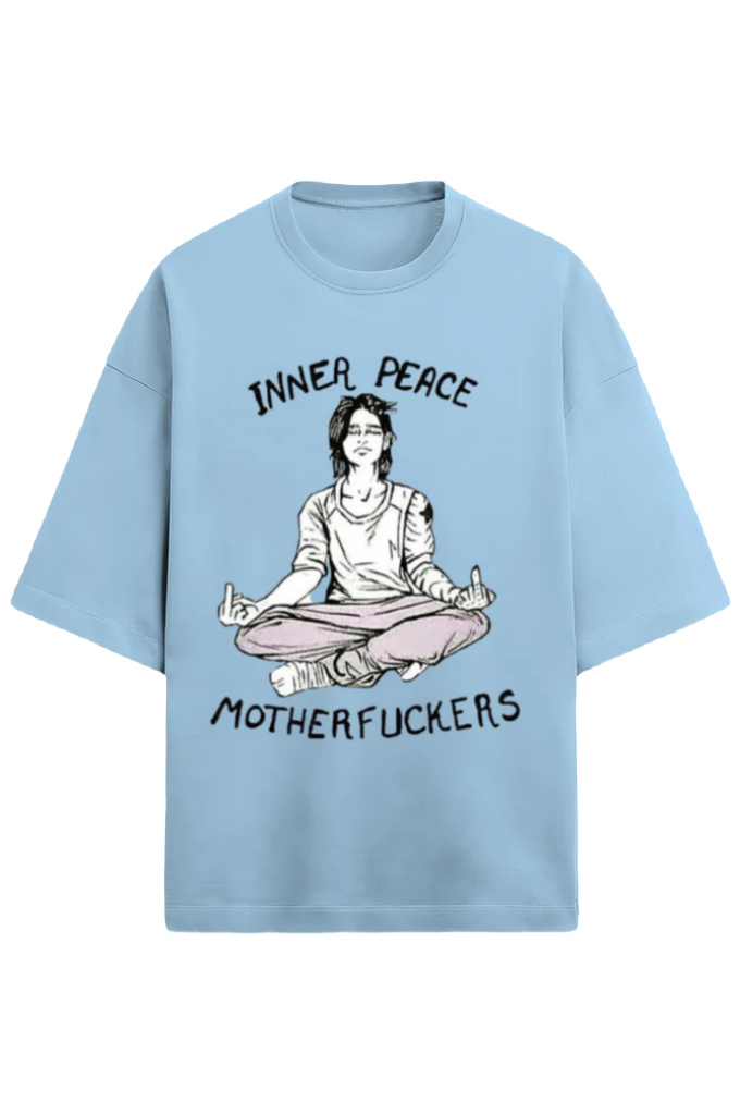 Unisex Terry Oversized T-Shirt_Inner Peace