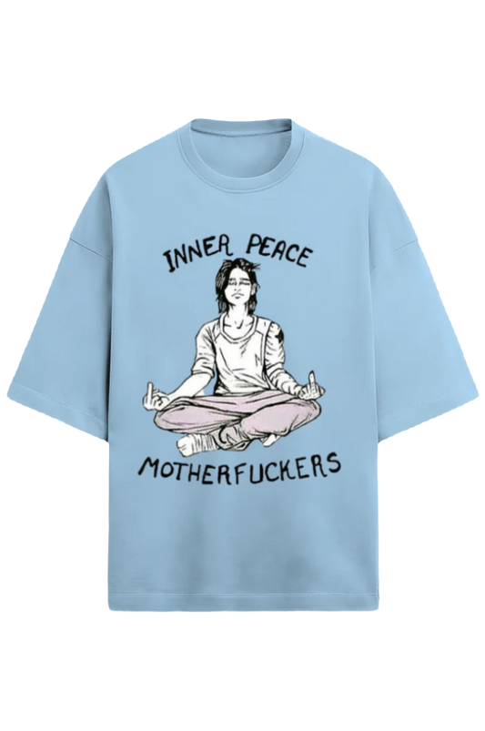 Unisex Terry Oversized T-Shirt_Inner Peace