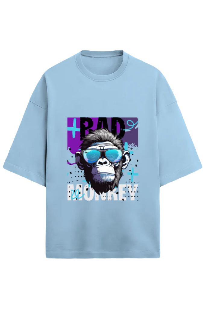 Unisex Oversize Terry T-Shirt_Bad Chimp