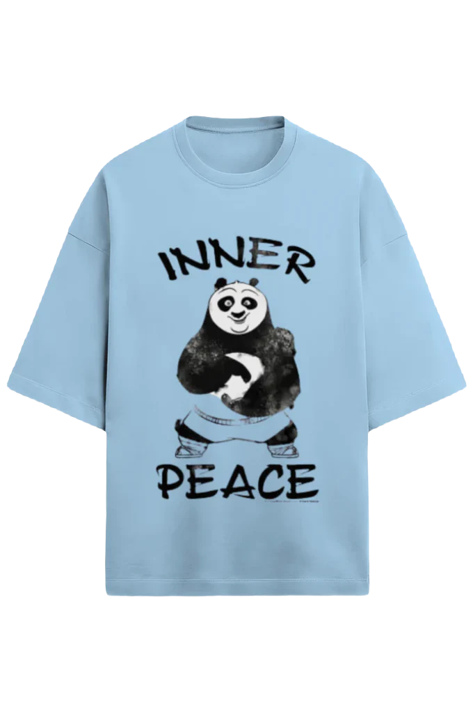 Unisex Terry Oversized T-Shirt_Inner Peace