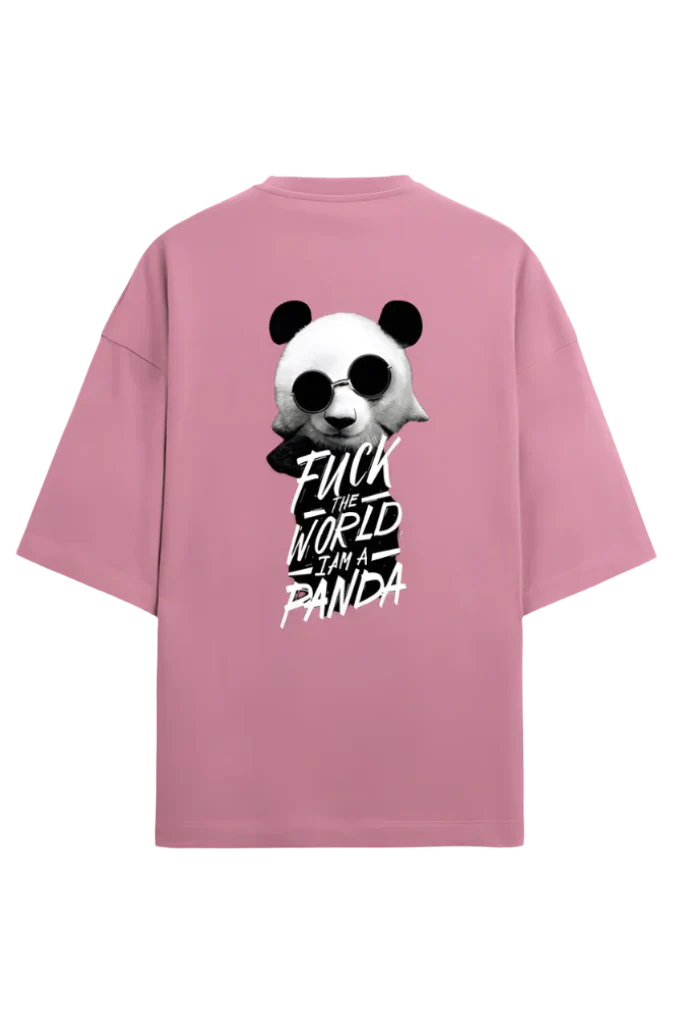 Unisex Terry Oversized T-Shirt_Panda's Life