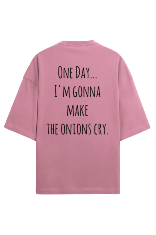 Unisex Oversized Terry T-Shirt_Onions