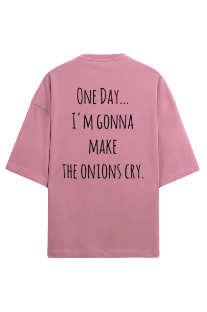 Unisex Oversized Terry T-Shirt_Onions