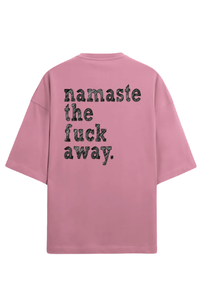 Unisex Oversized Terry T-Shirt_Namaste