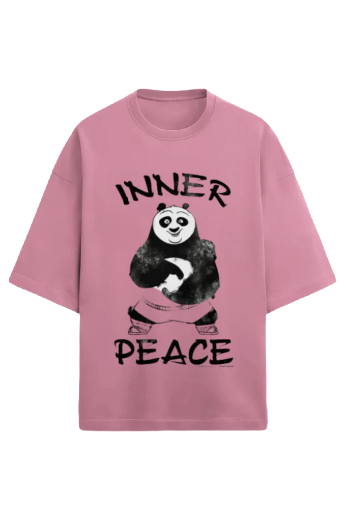 Unisex Terry Oversized T-Shirt_Inner Peace