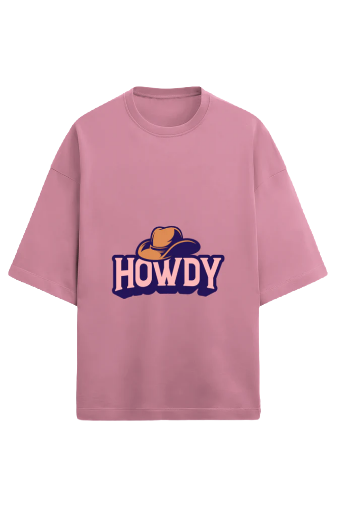 Unisex Oversize Terry T-Shirt_Howdy