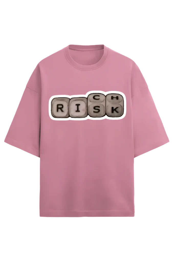 Unisex Terry Oversized T-Shirt_Risk Rich